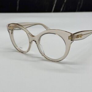 NEW LOEWE LW50074I 057 EYEGLASSES WOMEN BROWN ROUND EYEWEAR